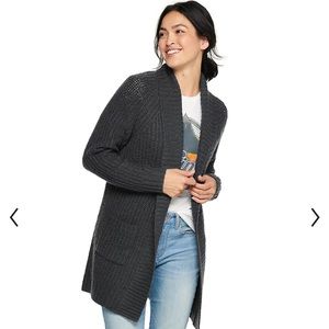 New Women’s Sonoma extra cozy soft plush cardigan nwt
